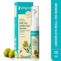 Pilgrim Squalane Roll-On Under Eye Eream Serum with Phyto-Retinol & Caffeine