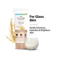 Mamaearth Rice Dewy Bright Face Wash With Rice Water & Niacinamide