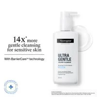 Neutrogena Ultra Gentle Creamy Face Cleanser Moisturizing Face Wash for Dry, Oily, Sensitive Skin