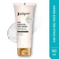 Pilgrim 24k Gold Face Wash with Korean White Lotus Brighten Radiant Natural Glow & Evens Skin Tone