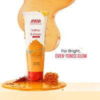 Nykaa Naturals Saffron & Honey Face Wash For Glowing & Brightening Skin - For All Skin Types