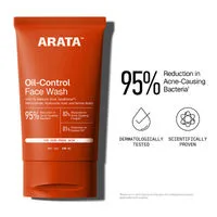 Arata Menthol Ice Burst Face Wash