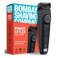 Bombay Shaving Company Beard Trimmer with USB Fast Charging, Black