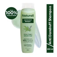 Naturali Anti-Dandruff Shampoo with Superfood Hemp Oil & Sage Extract