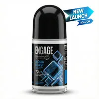 Engage Aqua Blast Underarm Roll On Deo For Men, 72 Hours Sweat Odour Protection