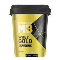 MuscleBlaze Whey Gold Whey Protein Isolate - Rich Milk Chocolate