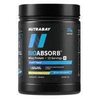 Nutrabay Bioabsorb Whey Protein Powder - Kesar Badam Pista