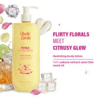 Plum BodyLovin’ Petals On The Rocks Body Lotion, Lightweight Hydration, Citrus Floral Fragrance