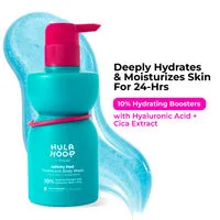 FoxTale Hula Hoop HydraLock Body Wash, 24-Hrs Long Hydration & Moisturization