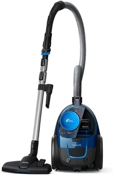 Philips PowerPro FC9352/01-Compact Bagless Vacuum Cleaner for Home |1900Watts for Powerful Suction |Compact and Lightweight| PowerCyclone 5 Technology and MultiClean Nozzle |2 Years Warranty