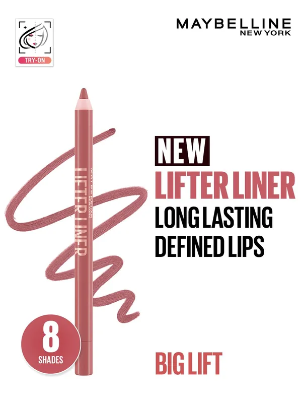 Maybelline New York Lifter Liner Lip Liner Pencil with Hyaluronic Acid - Big Lift
