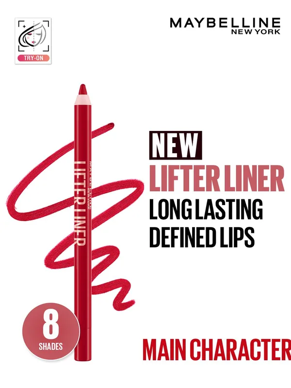 Maybelline New York Lifter Liner Lip Liner Pencil with Hyaluronic Acid - Main Character