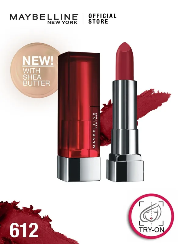 Maybelline New York Color Sensational Powder Matte Lipstick - Cherry Chic 3.7 g