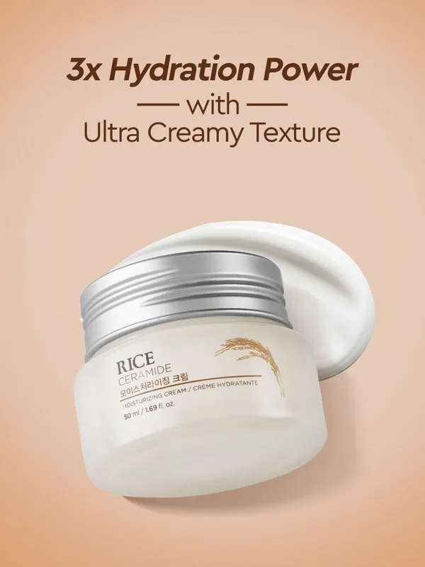 The Face Shop Rice & Ceramide Skin Brightening Moisturizing Cream 50 ml