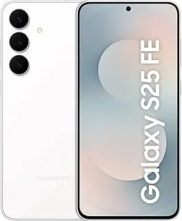 Samsung Galaxy S25 FE 5G (White, 8GB RAM, 128GB Storage) | Exynos 2400 Deca Core Processor | 50MP Triple Camera | 6.7-inch Dynamic AMOLED 2X Display | 4900mAh Battery | AI Features Enabled Smartphone