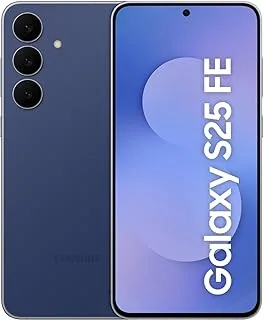 Samsung Galaxy S25 FE 5G (Navy, 8GB RAM, 128GB Storage) | Exynos 2400 Deca Core Processor | 50MP Triple Camera | 6.7-inch Dynamic AMOLED 2X Display | 4900mAh Battery | AI Features Enabled Smartphone