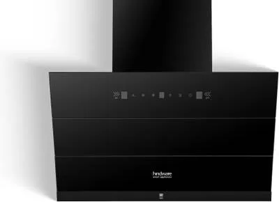 Hindware Smart Appliances Greta Neo 60 1350 CMH 60 cm | Maxx Technology | Slant | Filterless | Touch Control | Motion Sensor | 10 Years Motor Warranty | Energy Efficient LED Light | Powerful Suction | Low Noise | Auto Clean Chimney