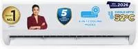 Midea 2026 Model 1.5 Ton 3 Star Split Inverter Convertible 6-in-1 with Auto Intelligence,Turbo Mode for Faster Cooling, Auto Defrost Clean and HD & PM 2.5 Filter AC