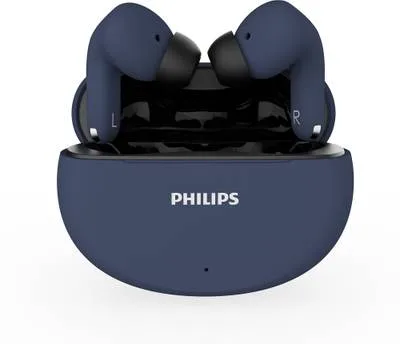 PHILIPS TAT1269 TWS Earbuds, 40H Playtime, BT 5.4, IPX5, Cosmic Blue Bluetooth