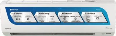 Daikin 2025 Model 1 Ton 5 Star Split Inverter AC