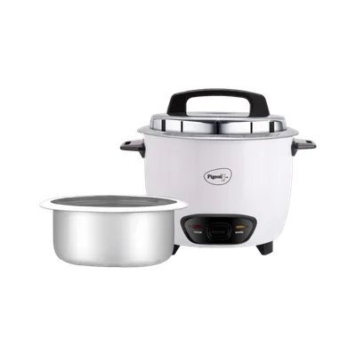 Pigeon JOY SINGLE POT \nAUTOMATIC MULTI COOKER WARMER Electric Rice Cooker with Steaming Feature