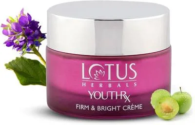 LOTUS HERBALS YouthRx firm & bright day crème | Bio-Retinol+Vitamin C With Natural Bakuchiol