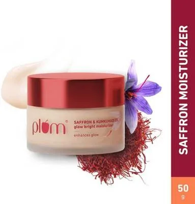 Plum Saffron & Kumkumadi Glow Bright SPF 35 Face Moisturizer | For All Skin Types