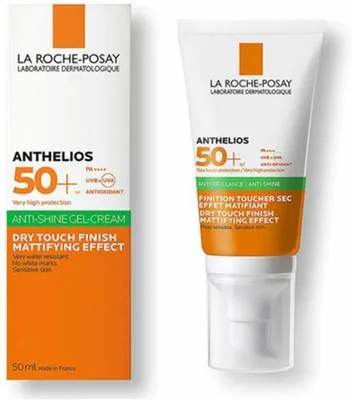 LA ROCHE-POSAY Sunscreen - SPF 50++++ PA++++ Sunscreen - SPF 50 PA++++ ANTHELIOS SPF 50 ANTI SHINE GEL Cream