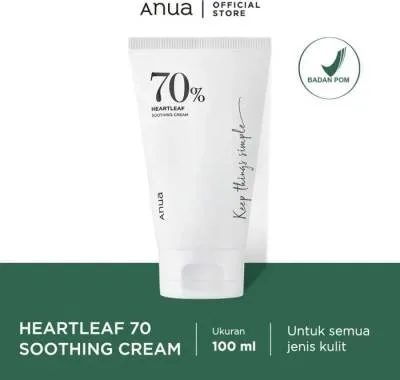 ANUA Heartleaf 70% Soothing Cream
