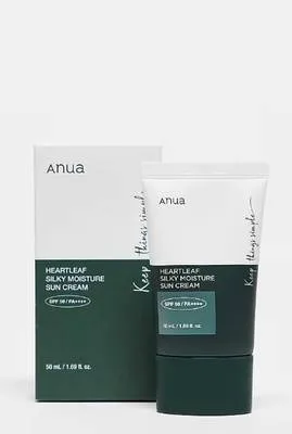 ANUA Sunscreen - SPF 50 PA+++ Sun Cream with Heartleaf & Hyaluronic Acid | SPF 50+ Moisture Formula