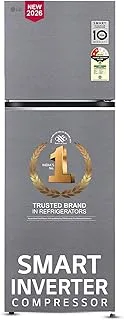 LG 343 L, 2 Star, Convertible, Smart Inverter, Frost Free Double Door Refrigerator (GLT3426SNDS, Dazzle Steel, Express Freeze & Multi Air Flow)