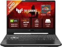 ASUS TUF Gaming A15 (2026) AMD Ryzen 7 170 - (16 GB/512 GB SSD/Windows 11 Home/4 GB Graphics/NVIDIA GeForce RTX 3050) FA506NCQ-HN006W Gaming Laptop