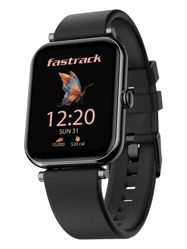 Fastrack Women Noir Charm Smartwatch 1.65" inch AMOLED Display AI Watchface Smart Watch