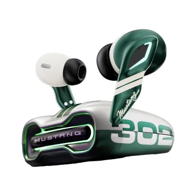 GOBOULT Mustang Torq 60Hrs Battery Life, App Support, 4 Mic ENC, Breathable LEDs, 5.4v Bluetooth