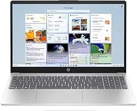 HP Laptop 15 Intel Core i3 13th Gen (8GB|512 GB SSD)/Window 11 Home 15-FD0533TU Laptop (15.6 inch,Natural Silver,1.59 kg, with MS Office