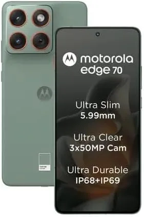 Motorola Edge 70 (Lily Pad, 8GB RAM, 256GB Storage)