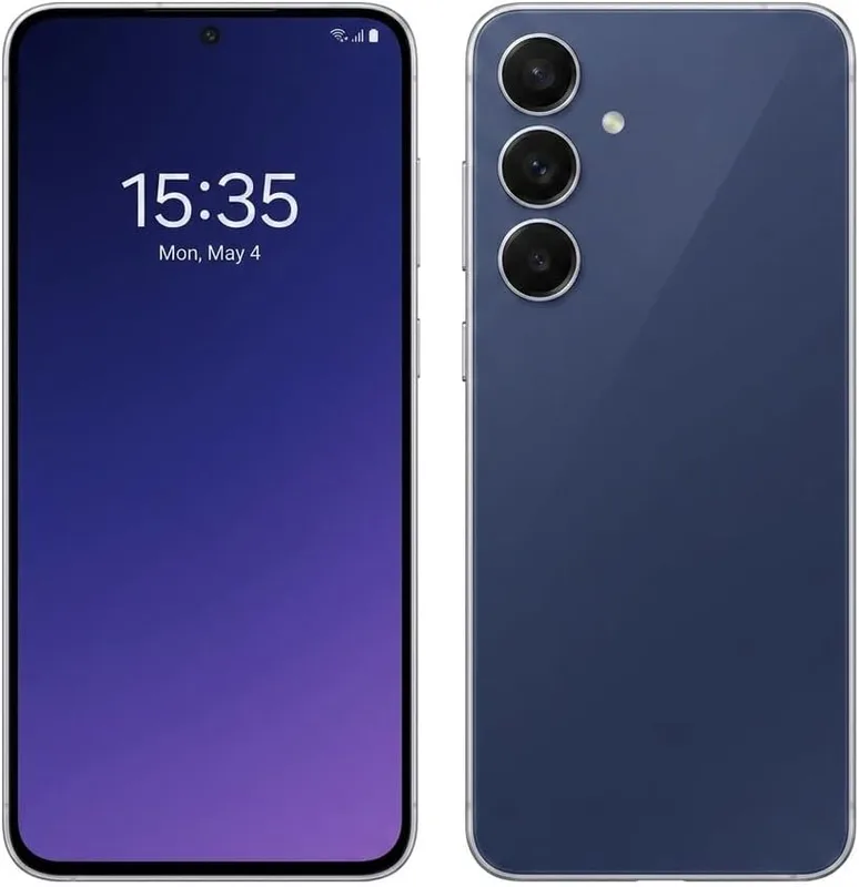 Samsung Galaxy S25 FE 5G Smartphone with Galaxy AI (Navy, 8GB RAM, 256GB Storage), 12MP Front Camera, ProVisual Engine, Long Battery Life