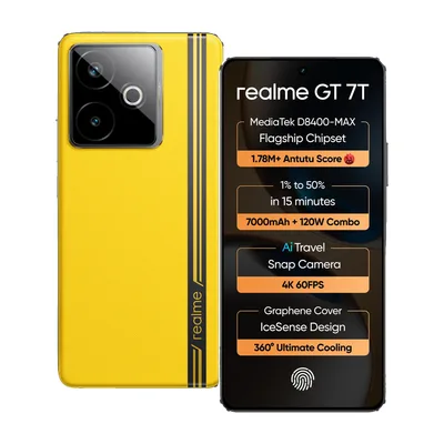 realme GT 7T (Racing Yellow, 256 GB)
