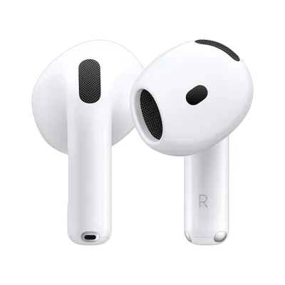 Apple AirPods 4 Wireless Earbuds, Personalised Spatial Audio,Sweat and Water Resistant Bluetooth