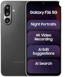 Samsung Galaxy F36 5G (Black, 128 GB) (8 GB RAM)