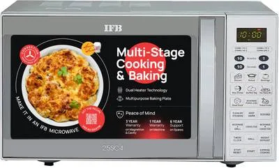 IFB 25 L Metallic silver Convection Microwave Oven