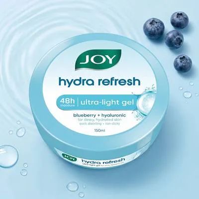 Joy Hydra Refresh UltraLight Gel Oil Free Moisturizer with HyaluronicAcid & VitaminE