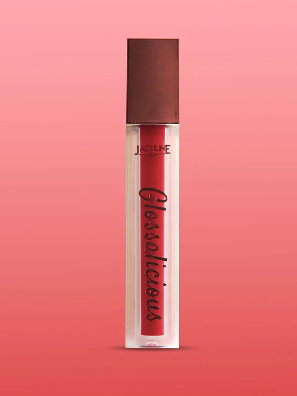 Jaquline USA Glossalicious Lightweight Lip Gloss with Shea Butter 3.5 ml - Rose Glo