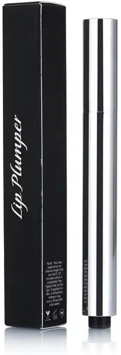 MS MAGIC SECRET Japanese Lip Plumper Gloss – Natural Collagen & Hyaluronic Acid Formula for Fuller, Hydrated, Smooth Lips – Instant Volumizing & Long-Lasting Moisture, Japanese Lip Maximiser Pen, Natural Plump Effect, Non-Sticky Formula, Instant Lip Plumper