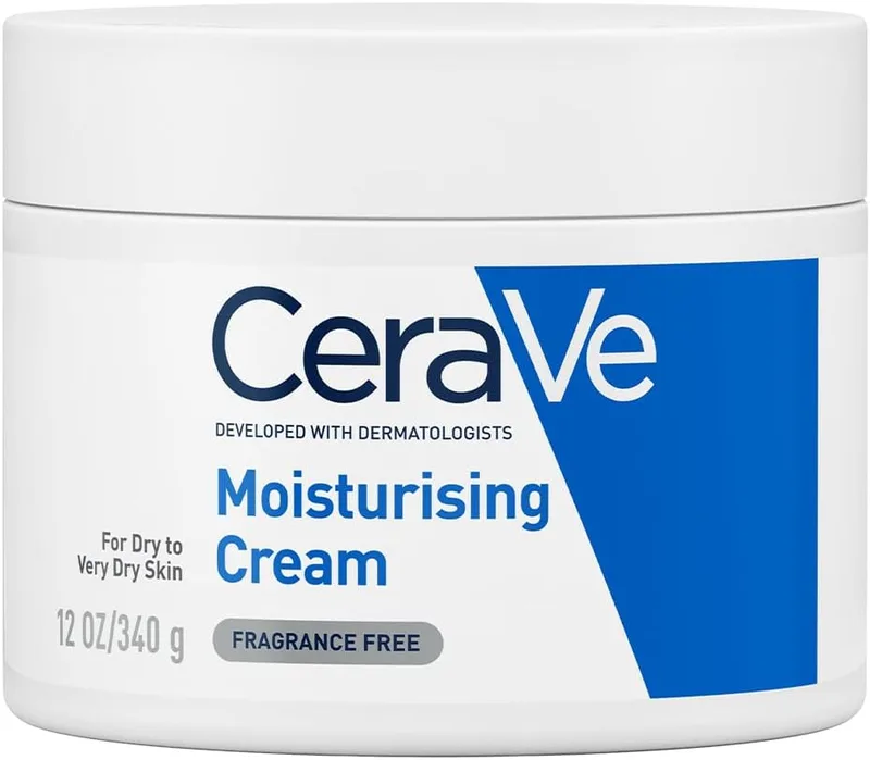 CeraVe Moisturizing Cream For Dry To Very Dry Skin (340gm) - Formulated with 3 Essential Ceramides And Hyaluronic Acid | Non-Comedogenic Moisturizer For Face