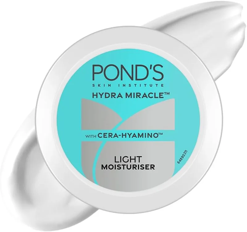 POND'S Light Cream Moisturiser with Cera-Hyamino for 5X Dryness Repair for Ultimate Soft, Smooth Skin|Lightweight, for all skin types, 200ml (Pack of 1)