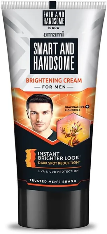 Smart And Handsome Long Lasting Radiance Cream I 2X Spot Reduction I 7 Hrs Brighter Look I Pro-Peptide I Face Cream for Men I 60g