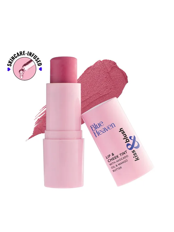 Blue Heaven Kiss & Blush Lip & Cheek Tint with Avocado Oil 8.5 g - Rosy Dusk