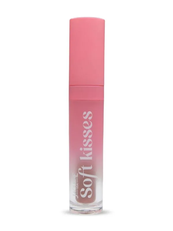 Jaquline USA Soft Kisses Smudge Proof Velvet Finish Liquid Lipstick - Latte Love- 4.2 g