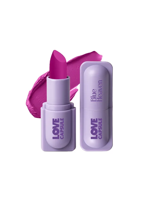 Blue Heaven Love Capsule Long-Lasting Powder Matte Lipstick - Sugar Pink